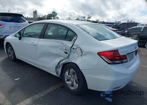 2015 Honda Civic Lx from USA, damaged, VIN 19XFB2F59FE285607